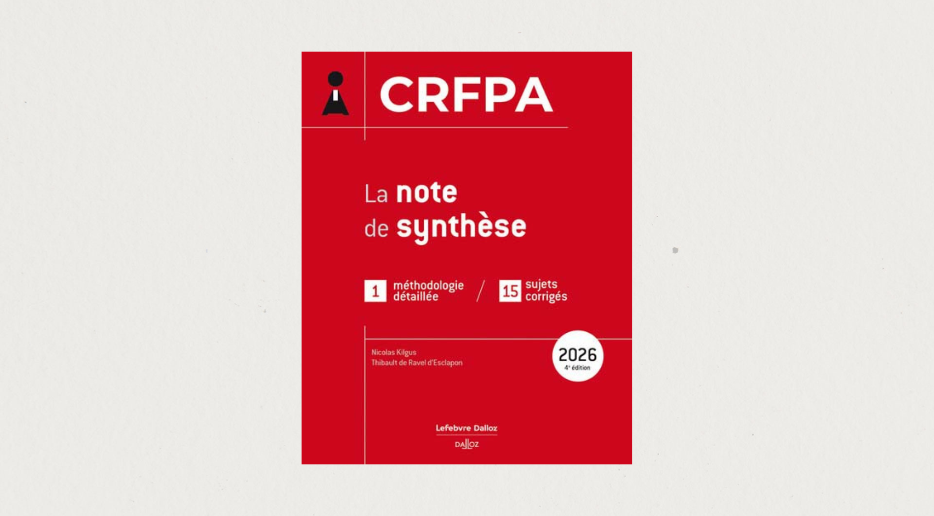 Illustration de l'article  CRFPA 2026 - La note de synthèse 